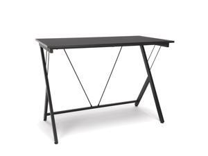 Essentials by OFM ESS-1001 Computer Desk with Metal Legs, Black Essentials by OFM ESS-1001 Computer Desk with Metal Legs, Black