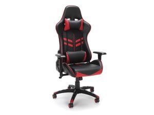 OFM Essentials Collection Racing Style Gaming Chair, in Red (ESS-6065-RED) OFM Essentials Collection Racing Style Gaming Chair, in Red (ESS-6065-RED)