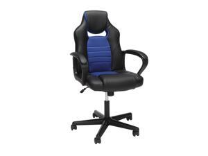 OFM Essentials Collection Racing Style Gaming Chair, in Blue (ESS-3083-BLU) OFM Essentials Collection Racing Style Gaming Chair, in Blue (ESS-3083-BLU)
