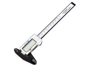 LCD 6" 150mm Digital Caliper Accurate Vernier Caliper Micrometer Measurement Carbon Fiber Composite Precise Mesure Precision LCD 6" 150mm Digital Caliper Accurate Vernier Caliper Micrometer Measurement Carbon Fiber Composite Precise Mesure Precision