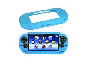 Blue Soft Silicone Skin Protector GEL Frame Cover Sleeve Game Case Protective Shell Guard for Sony PS Vita Console PSP Blue Soft Silicone Skin Protector GEL Frame Cover Sleeve Game Case Protective Shell Guard for Sony PS Vita Console PSP