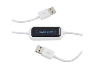 High Speed USB PC To PC Online Share Sync Link Net Direct Data File Transfer Bridge LED Cable Easy Copy Between 2 Computer High Speed USB PC To PC Online Share Sync Link Net Direct Data File Transfer Bridge LED Cable Easy Copy Between 2 Computer