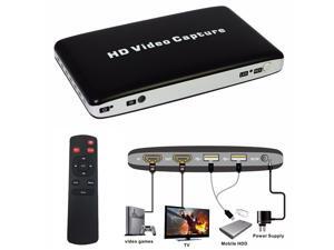 1080P HD Video Game Capture HDMI Recorder Card HDMI/AV/Ypbpr TV Video Recorder With Remote Control Support Mic USB Disk 1080P HD Video Game Capture HDMI Recorder Card HDMI/AV/Ypbpr TV Video Recorder With Remote Control Support Mic USB Disk