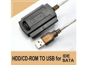 3-in-1 USB 2.0 To IDE / SATA 2.5",3.5" Hard Drive Disk HDD SSD 480Mb/s Data Interface Converter Adapter Cable 3-in-1 USB 2.0 To IDE / SATA 2.5",3.5" Hard Drive Disk HDD SSD 480Mb/s Data Interface Converter Adapter Cable