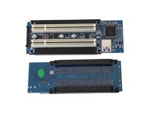 PCI-E Express X1 to Dual PCI Riser Extend Adapter Card PCI Add On Cards with 1M USB 3.0 Cable PCI-E Express X1 to Dual PCI Riser Extend Adapter Card PCI Add On Cards with 1M USB 3.0 Cable