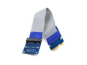 Mini PCI Express PCI-e Mini Card Extender 52pin Male to Female Extension FFC Cable Mini PCI Express PCI-e Mini Card Extender 52pin Male to Female Extension FFC Cable