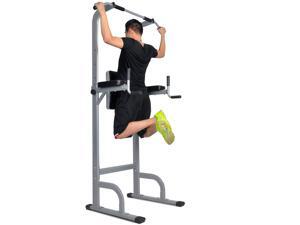 CRYSTAL FIT SJ-500 Power Tower Adjustable Hight Multifunctional Power Tower for Different Usages Oblate Steel Tube 31x43x85 Inch White CRYSTAL FIT SJ-500 Power Tower Adjustable Hight Multifunctional Power Tower for Different Usages Oblate Steel Tube 31x43x85 Inch White