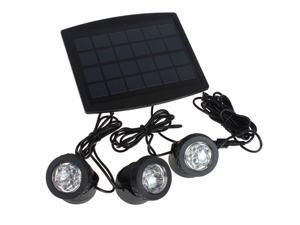 EC2WORLD Submersible Spotlight Bright LED Solar Light Underwater Pool Pond Landscape EC2WORLD Submersible Spotlight Bright LED Solar Light Underwater Pool Pond Landscape