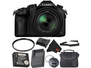 Panasonic Lumix DMC-FZ1000 Digital Camera 4K Point and Shoot Camera, 16X Leica DC Vario-Elmarit Zoom Lens Bronze Level Bundle Panasonic Lumix DMC-FZ1000 Digital Camera 4K Point and Shoot Camera, 16X Leica DC Vario-Elmarit Zoom Lens Bronze Level Bundle