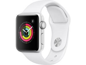 Apple Watch Series 3 38mm Smartwatch (GPS Only, Silver Aluminum Case, White Sport Band) Apple Watch Series 3 38mm Smartwatch (GPS Only, Silver Aluminum Case, White Sport Band)