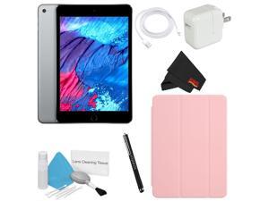 Apple 128GB iPad mini 4 (Wi-Fi Only, Space Gray) w/ Pink Smart Cover Bundle Apple 128GB iPad mini 4 (Wi-Fi Only, Space Gray) w/ Pink Smart Cover Bundle