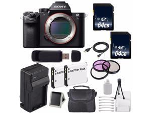 Sony Alpha a7S II a7S Mark II a7SII ILCE7SM2/B Mirrorless Digital Camera (International Model ) + 62mm Filter Kit 6AVE Bundle 4 Sony Alpha a7S II a7S Mark II a7SII ILCE7SM2/B Mirrorless Digital Camera (International Model ) + 62mm Filter Kit 6AVE Bundle 4