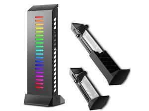 RGB Graphics Card GPU Brace Support Holder Support up to 5Kg Graphics Card, Wire Hiding Addressable RGB GPU Brace Saw-tooth Adjustment, for Custom Desktop PC Gaming. a GPU Stand case mod RGB Graphics Card GPU Brace Support Holder Support up to 5Kg Graphics Card, Wire Hiding Addressable RGB GPU Brace Saw-tooth Adjustment, for Custom Desktop PC Gaming. a GPU Stand case mod