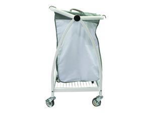 Apollo Hardware Heavy Duty 2-Bag Laundry Sorter,White Apollo Hardware Heavy Duty 2-Bag Laundry Sorter,White
