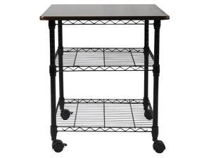 Apollo Hardware Printer Stand Series / 3 Tier Printer Stand(Black) 18"Wx21"Lx27"H (3 Tier) Apollo Hardware Printer Stand Series / 3 Tier Printer Stand(Black) 18"Wx21"Lx27"H (3 Tier)
