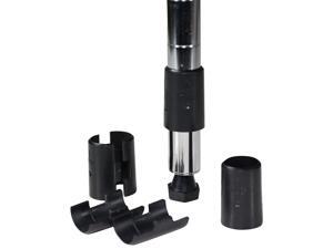 Apollo Hardware 7/8 Inch Shelf Clips/ Split sleeves, Black, 2 Pack / 8 Pair (7/8" & 22.2mm Diameter Post Size) Apollo Hardware 7/8 Inch Shelf Clips/ Split sleeves, Black, 2 Pack / 8 Pair (7/8" & 22.2mm Diameter Post Size)