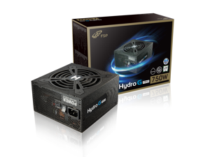 FSP Hydro G PRO 750W 80 Plus Gold Full Modular ATX 12V V2.52 Active PFC Power Supply with 10-Year Warranty (HG2-750) FSP Hydro G PRO 750W 80 Plus Gold Full Modular ATX 12V V2.52 Active PFC Power Supply with 10-Year Warranty (HG2-750)