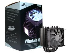 FSP Windale 6 CPU Cooler 6 Direct Contact Heatpipes 6mm Aluminum Alloy with 120mm White LED PWM Fan (AC602) FSP Windale 6 CPU Cooler 6 Direct Contact Heatpipes 6mm Aluminum Alloy with 120mm White LED PWM Fan (AC602)