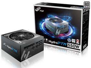 FSP Hydro PTM 550W 80 PLUS Platinum Certified Full Modular 10-Year Warranty ATX12V / EPS12V SLI CrossFire Ready Active PFC Power Supply (HPT550M) FSP Hydro PTM 550W 80 PLUS Platinum Certified Full Modular 10-Year Warranty ATX12V / EPS12V SLI CrossFire Ready Active PFC Power Supply (HPT550M)