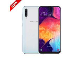 Samsung Galaxy A50 128GB A505G/DS Dual SIM GSM Factory Unlocked 4G LTE 6.4" Super AMOLED Display 4GB RAM Triple 25MP+8MP+5MP Camera Phone - White - International Version - Without Memory Card Samsung Galaxy A50 128GB A505G/DS Dual SIM GSM Factory Unlocked 4G LTE 6.4" Super AMOLED Display 4GB RAM Triple 25MP+8MP+5MP Camera Phone - White - International Version - Without Memory Card