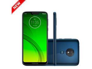 Motorola G7 Power 64GB XT1955-2 Dual SIM GSM Factory Unlocked 4G LTE 6.2" LTPS IPS LCD 4GB RAM 12MP Camera Smartphone - Marine Blue - International Version Motorola G7 Power 64GB XT1955-2 Dual SIM GSM Factory Unlocked 4G LTE 6.2" LTPS IPS LCD 4GB RAM 12MP Camera Smartphone - Marine Blue - International Version