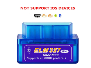ELM327 OBDII Car OBD2 Reader Diagnostic Scanner Works with Android/Windows ELM327 OBDII Car OBD2 Reader Diagnostic Scanner Works with Android/Windows