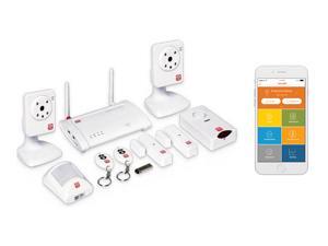 Home8 Oplink Video-Verified TripleShield Alarm System - Wireless Home Security with Two (2) IP-Cameras, Alarm Sensors, Indoor Siren, and Free Basic Service Home8 Oplink Video-Verified TripleShield Alarm System - Wireless Home Security with Two (2) IP-Cameras, Alarm Sensors, Indoor Siren, and Free Basic Service