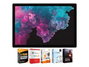 Microsoft LGP-00001 Surface Pro 6 12.3" Intel i5-8250U 8/128GB Convertible Laptop + Elite Suite 17 Software Bundle (Office Suite Pro, Photo Editor, PDF Editor, PCmover Pro) + 1 Year Extended Warranty Microsoft LGP-00001 Surface Pro 6 12.3" Intel i5-8250U 8/128GB Convertible Laptop + Elite Suite 17 Software Bundle (Office Suite Pro, Photo Editor, PDF Editor, PCmover Pro) + 1 Year Extended Warranty