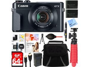 Canon PowerShot G7 X Mark II 20.1MP Digital Camera + Spare Battery & Accessory Bundle Canon PowerShot G7 X Mark II 20.1MP Digital Camera + Spare Battery & Accessory Bundle