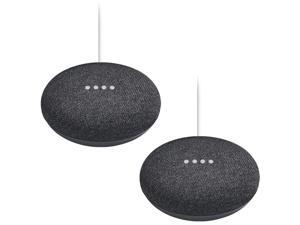 Google Home Mini Smart Speaker (GA00216-US) 2-Pack Bundle - Charcoal Google Home Mini Smart Speaker (GA00216-US) 2-Pack Bundle - Charcoal