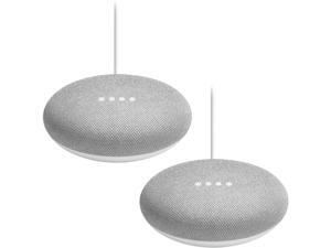 Google Home Mini Smart Speaker (GA00210-US) 2-Pack Bundle - Chalk Google Home Mini Smart Speaker (GA00210-US) 2-Pack Bundle - Chalk