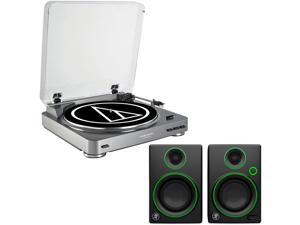 Audio-Technica AT-PL60USB USB Turntable + Mackie CR3 Monitors (Pair) Audio-Technica AT-PL60USB USB Turntable + Mackie CR3 Monitors (Pair)