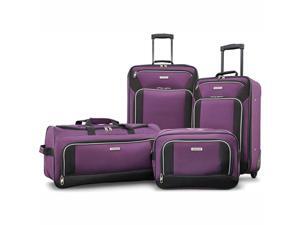 American Tourister Fieldbrook XLT 4 Piece Set - Purple - (92288-2648) American Tourister Fieldbrook XLT 4 Piece Set - Purple - (92288-2648)