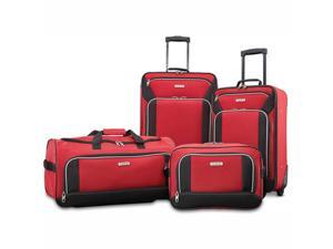 American Tourister Fieldbrook XLT 4 Piece Set - Red - (92288-1733) American Tourister Fieldbrook XLT 4 Piece Set - Red - (92288-1733)