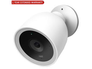 Nest (NC4100US) Cam IQ Outdoor Security Camera, White + 1 Year Extended Warranty Nest (NC4100US) Cam IQ Outdoor Security Camera, White + 1 Year Extended Warranty