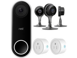 Nest Hello Smart Wi-Fi Video Doorbell (NC5100US) w/ Indoor Security Cam Bundle Nest Hello Smart Wi-Fi Video Doorbell (NC5100US) w/ Indoor Security Cam Bundle