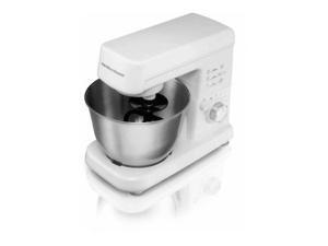 Hamilton Beach 300W 6 Speed 3.5 Quart Countertop Stand Mixer, White | 63329 Hamilton Beach 300W 6 Speed 3.5 Quart Countertop Stand Mixer, White | 63329