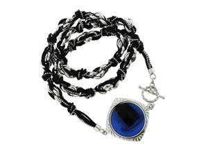 Glamfit Jewelry Camille Sterling Multi-Woven Triple Wrap Fitness Tracking Bracelet, Silver & Black Glamfit Jewelry Camille Sterling Multi-Woven Triple Wrap Fitness Tracking Bracelet, Silver & Black