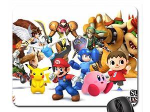 Super Smash Bros. Wii U & 3DS Mouse Pad, Mousepad 9" x 10" Super Smash Bros. Wii U & 3DS Mouse Pad, Mousepad 9" x 10"