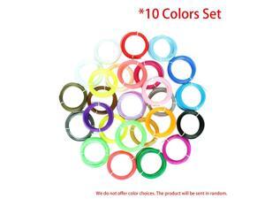 3D Printing Pen Filament Set 10 Colors Precise 1.75mm Diameter ABS Filament 10M or 5M/Color 3D Printer Supplies Materials 3D Printing Pen Filament Set 10 Colors Precise 1.75mm Diameter ABS Filament 10M or 5M/Color 3D Printer Supplies Materials