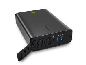 Omars AC Power Bank, 24000mAh AC Outlet Laptop Portable Battery Pack Travel Charger output with two USB Ports, 80w Output, 88Wh Universal Travel Charger for Macbook, Laptops, Tablets and Smartphones Omars AC Power Bank, 24000mAh AC Outlet Laptop Portable Battery Pack Travel Charger output with two USB Ports, 80w Output, 88Wh Universal Travel Charger for Macbook, Laptops, Tablets and Smartphones