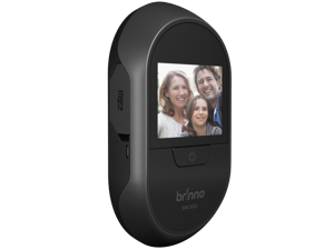 Brinno SHC500 12mm Digital Front Door Peephole Security Camera - Easy to Install - Theft Proof - Superior Battery Life - No Motion Detection - No Smartphone Necessary, Black Brinno SHC500 12mm Digital Front Door Peephole Security Camera - Easy to Install - Theft Proof - Superior Battery Life - No Motion Detection - No Smartphone Necessary, Black