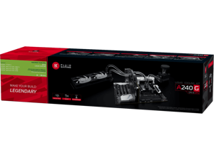 EKWB EK Fluid Gaming A240G Complete Dual 120mm Water / Liquid Cooling Kit 240mm with EK-AC GeForce GTX Pascal GPU Block EKWB EK Fluid Gaming A240G Complete Dual 120mm Water / Liquid Cooling Kit 240mm with EK-AC GeForce GTX Pascal GPU Block