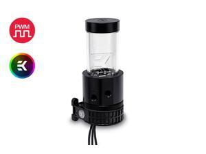 EKWB EK-XRES 140 Revo D5 RGB PWM (incl. sl. pump) Water / Liquid Cooling Pump w/ Integrated Reservoir EKWB EK-XRES 140 Revo D5 RGB PWM (incl. sl. pump) Water / Liquid Cooling Pump w/ Integrated Reservoir