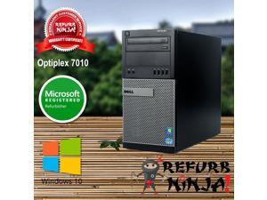 Dell OptiPlex 7010 Intel Quad-Core i5 (3.20GHz), 8GB RAM, 1TB HDD, DVD, Windows 10 Pro, WiFi Dell OptiPlex 7010 Intel Quad-Core i5 (3.20GHz), 8GB RAM, 1TB HDD, DVD, Windows 10 Pro, WiFi
