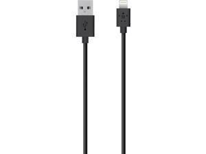 BELKIN MOBILE F8J023BT3M-BLK 3M BLK 2.4A LTG SYNC/CABL BELKIN MOBILE F8J023BT3M-BLK 3M BLK 2.4A LTG SYNC/CABL