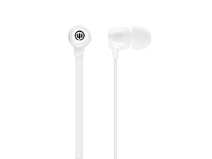 Wicked Audio WI-BT1755 Omen Wireless Bluetooth Noise Isolation Earbuds - White Wicked Audio WI-BT1755 Omen Wireless Bluetooth Noise Isolation Earbuds - White