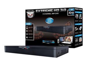Night Owl X3 3MP DVR 8 Channel Extreme HD, Black (DVR-X3-8) Night Owl X3 3MP DVR 8 Channel Extreme HD, Black (DVR-X3-8)
