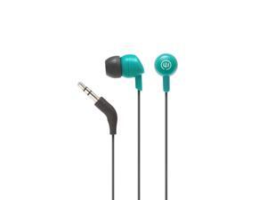 Wicked Audio WI-1306 Noise Isolation Brawl Earbud- Real Teal Wicked Audio WI-1306 Noise Isolation Brawl Earbud- Real Teal