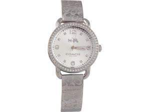 COACH Women's Delancey 28mm Bangle Watch Silver/Stainless Steel Watch 14502353 COACH Women's Delancey 28mm Bangle Watch Silver/Stainless Steel Watch 14502353